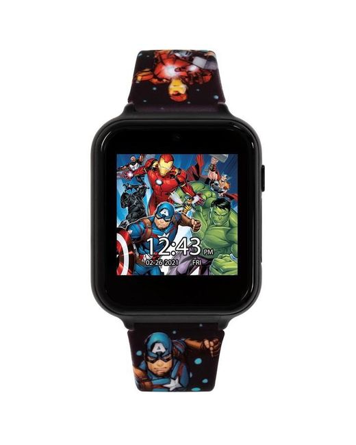 Character Black Plastic/resin Fashion Smartwatch for men