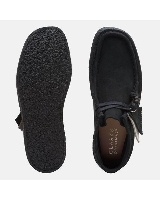 Clarks Black Wallabee Cup Boots