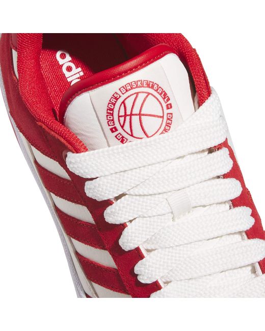 Adidas Red Rapid Court Low Trainers for men
