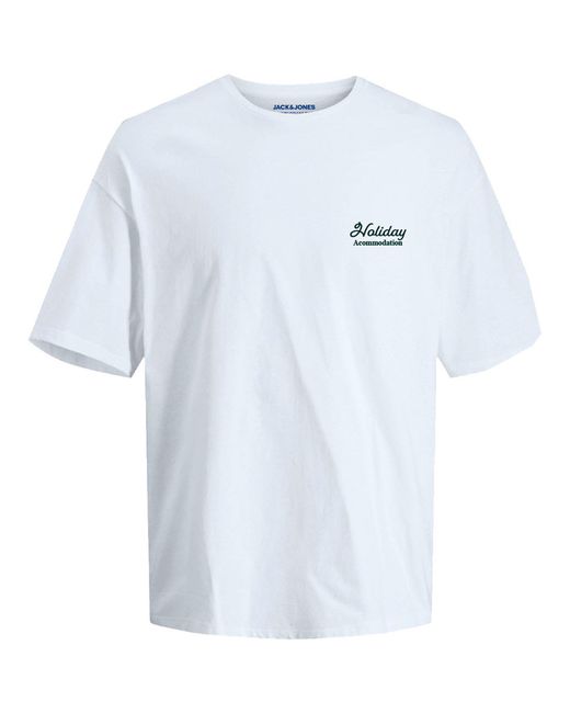 Jack & Jones Blue Clevelnd Tshirt for men
