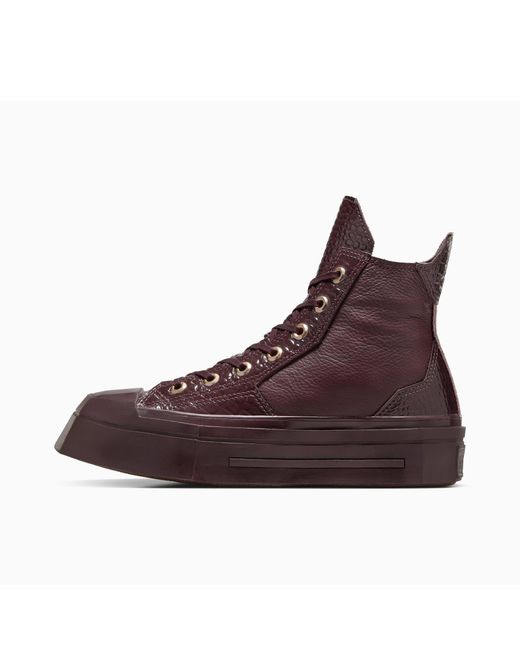 Converse Purple Chuck 70 De Luxe Squared High-Top Trainers