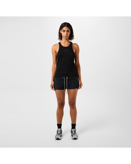 Fear Of God Black Ribbed Tank Top