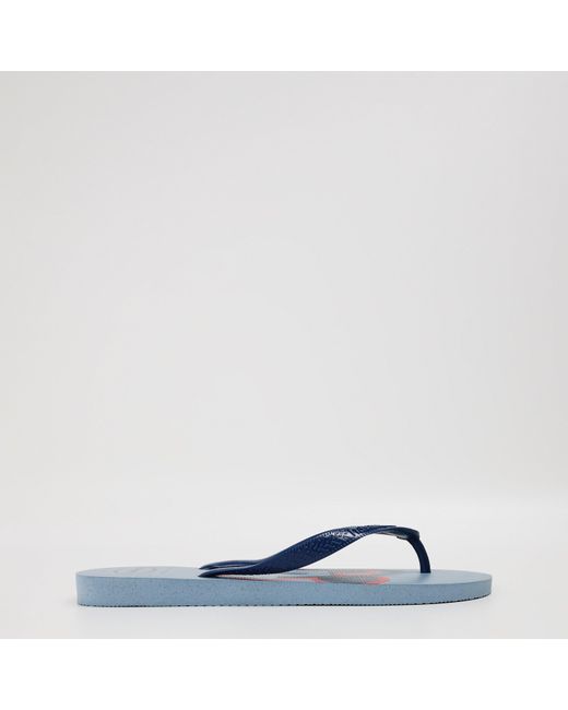 Havaianas Blue Top Disney Ruby And Flip Flops for men