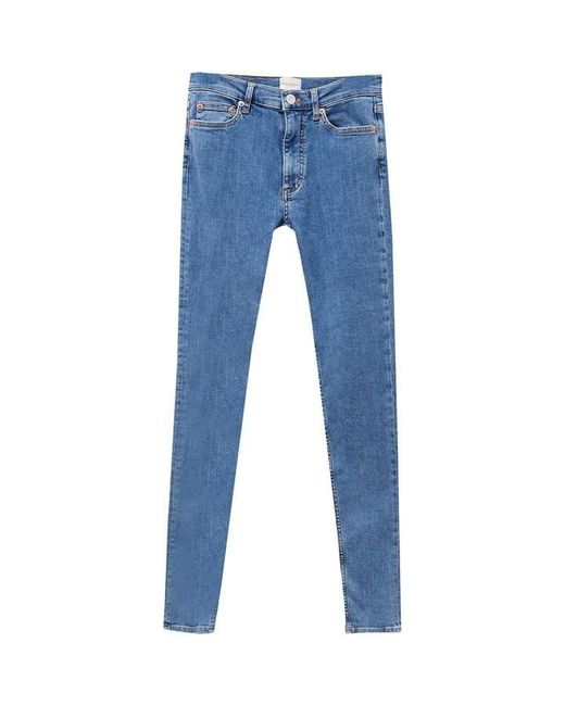 French Connection Blue Rebound Denim 30 Inch Skinny Jeans