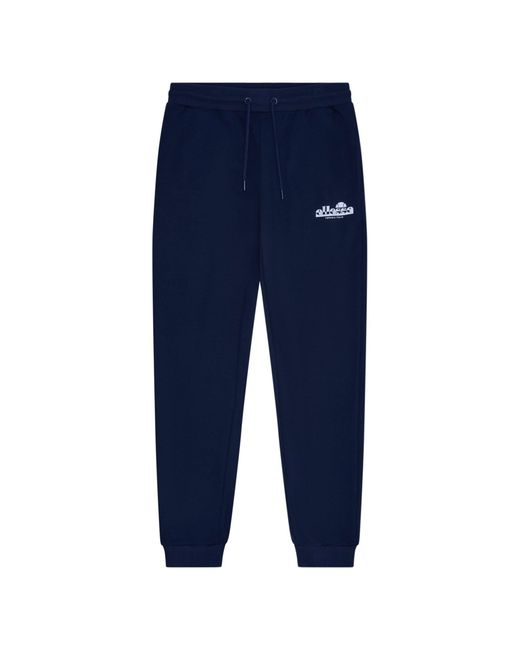 Ellesse Blue Closed Hem Fleece Joggers for men