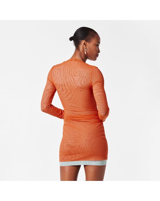 Sir Orange Costa Mini Dress