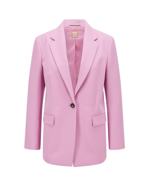 Boss Pink Jocalua9 Tailored Blazer