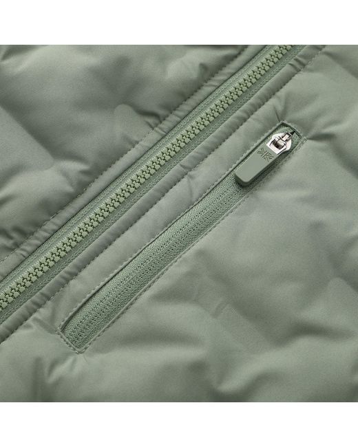 Karrimor Green Heat-Sealed Hooded Long Sleeve Hip Length Insulated Puffer Jacket