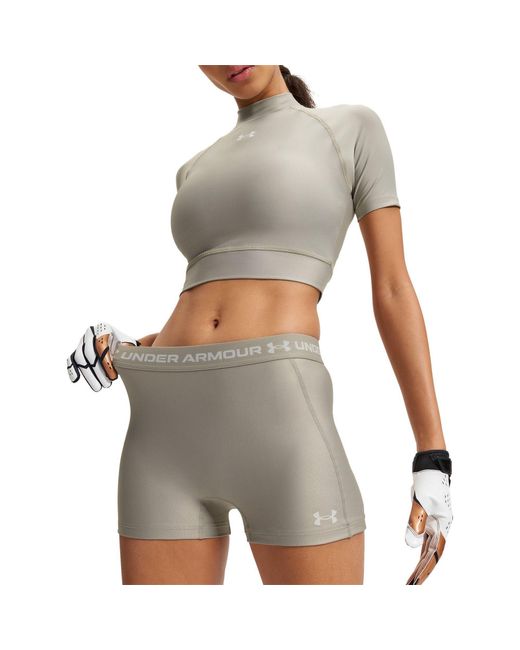 Under Armour Brown Heatgear Performance Gym Shorts