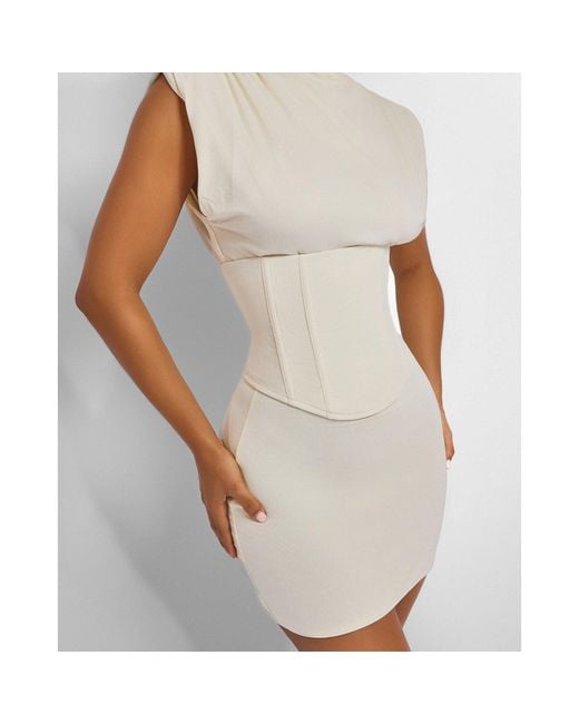 Mars the Label White Sandra Mini Dress