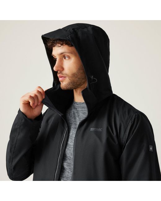 Regatta Black Oakhowe Waterproof Isotex Jacket for men