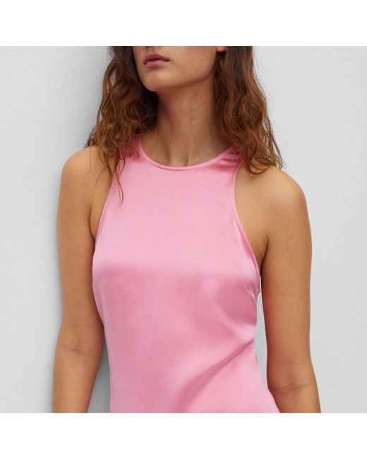 HUGO Pink Katwista-1 Dress