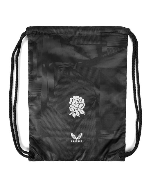 Castore Black England Rugby Backpack 2026 for men