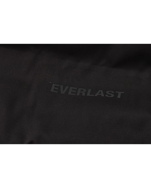Everlast Black Hooded Long Sleeve 3 Pockets Full Zip Medium Puffer Jacket for men