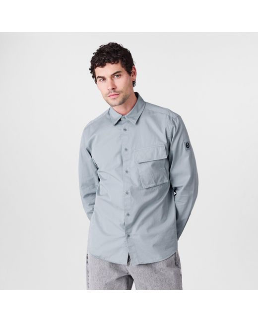 Belstaff Blue Scale Shirt for men
