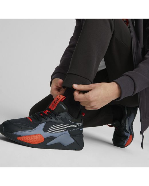 PUMA Black Tech Open Hem Poly Jogger for men
