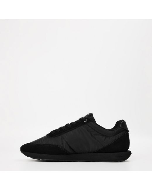 Calvin Klein Black Ck Retro Runners for men