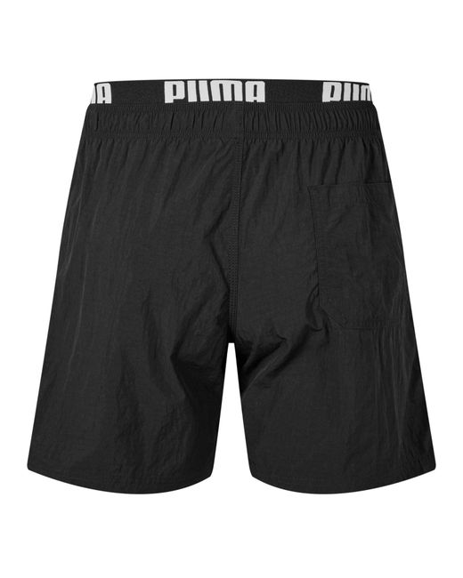 PUMA Black Swim Shorts for men