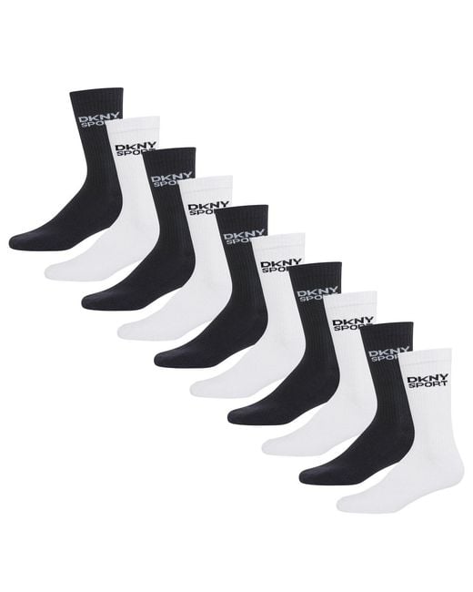 DKNY Blue 10 Pack Sports Socks Radde for men