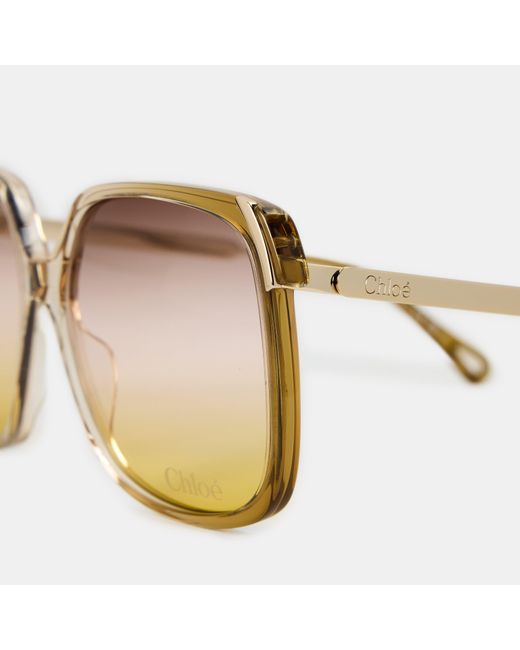 Chloé Multicolor Ch0286S Oversized Sunglasses