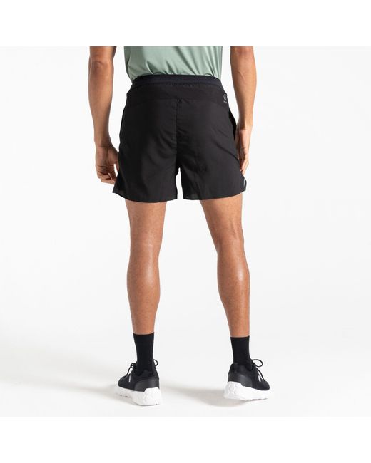Dare 2b Black Accelerate 5 Inch Fitness Shorts for men