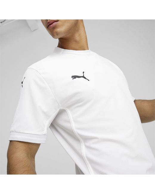 PUMA White Teamfinal Jersey T-Shirt for men