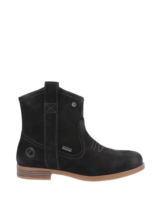 Cotswold Black Signet Ankle Boots