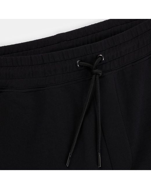 HUGO Black Dimacs Fleece Closed Cuff Joggers for men