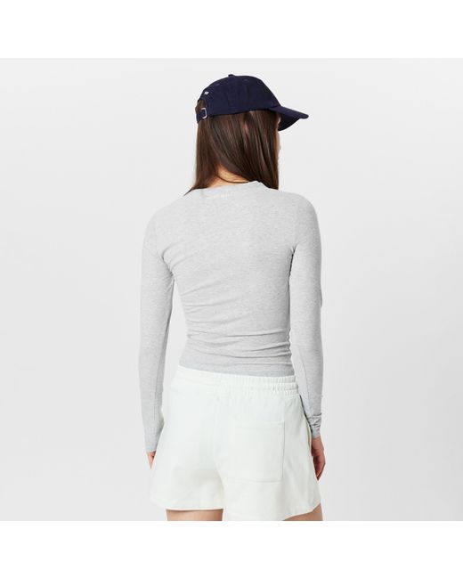 Sweaty Betty White Essential Long-Sleeve T-Shirt