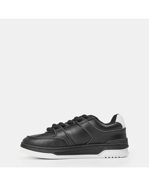 Mallet Black Clayton Low-Top Trainers for men