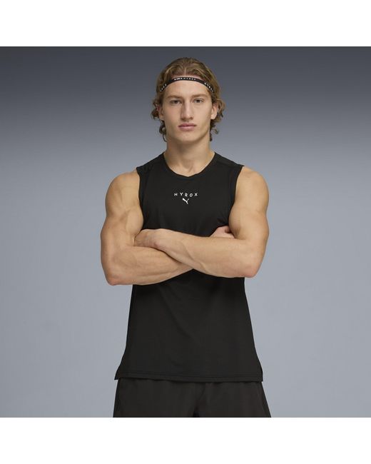 PUMA Black Hyrox Dryelite Training Tank Top for men