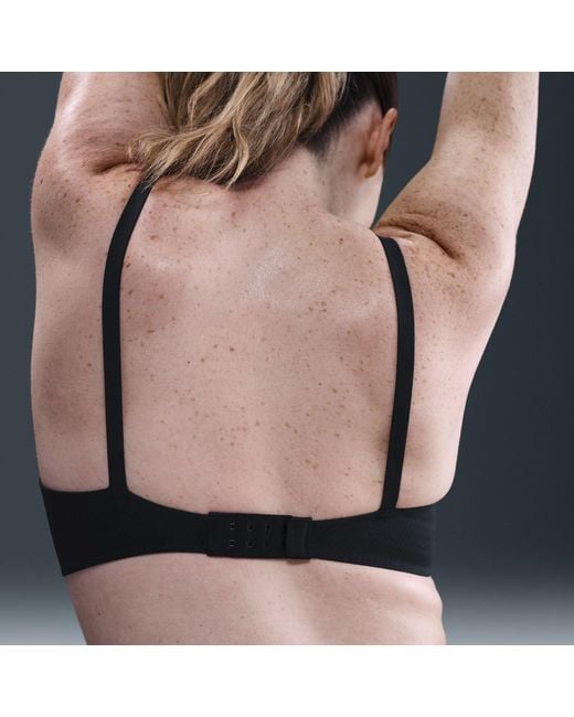 Nike Black Alate Minimalist Low Impact Sports Bra