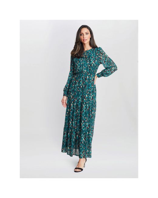 Gina Bacconi Green Jojo Modesty Dress