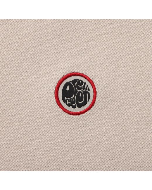 Pretty Green Natural Tape Polo for men