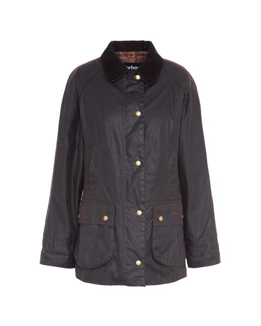 Barbour Black Beadnell Wax Jacket