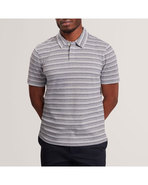 Ted Baker Gray Short Sleeve Polo Shirt for men