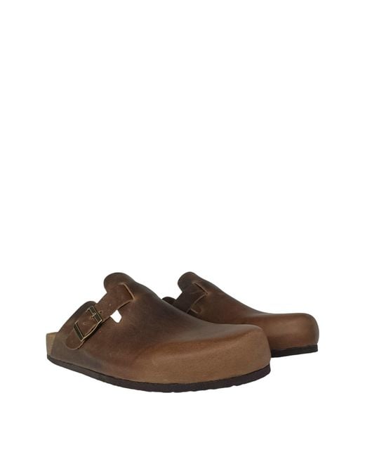 Jack Wills Brown Mule Sandals