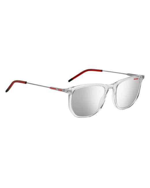 HUGO Metallic Round Sunglasses for men