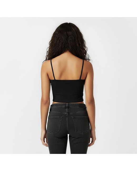 Jack Wills Black Double Strap Vest