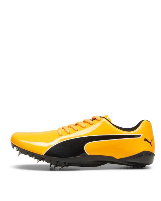 PUMA Yellow Evospeed Prep Sprint 3.5 Track Running Spikes for men