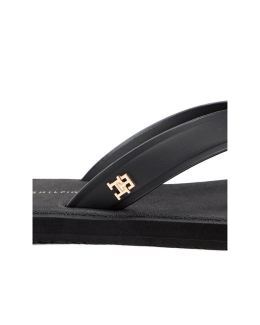 Tommy Hilfiger Blue Flat Sandals