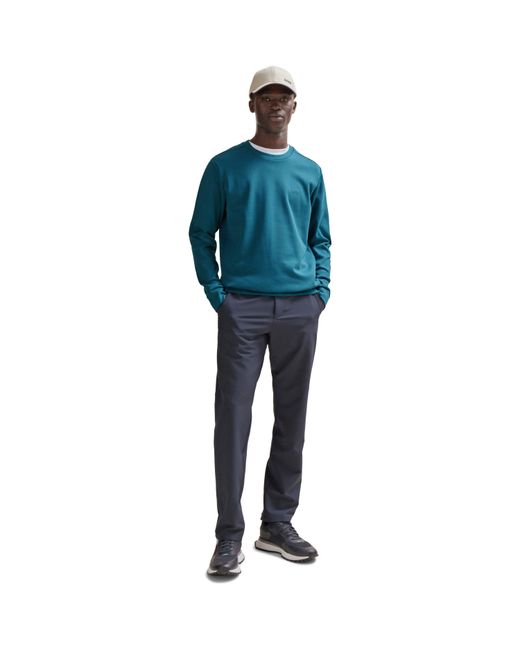Boss Blue Salbo Short Sleeve Polo Shirt for men