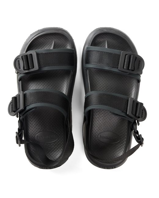 Havaianas Black Street Tokyo Flip Flops