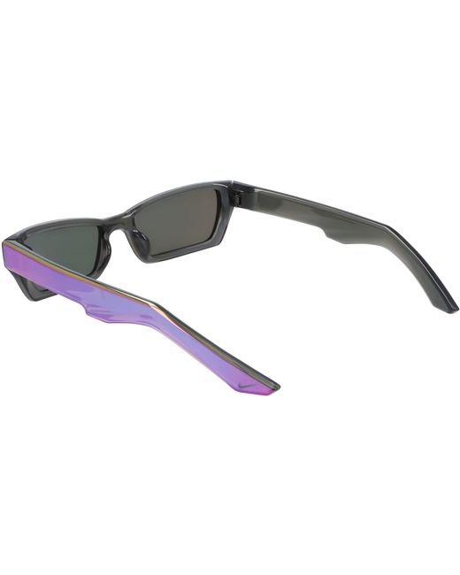 Nike Purple Lucent Boost Rectangle Sunglasses