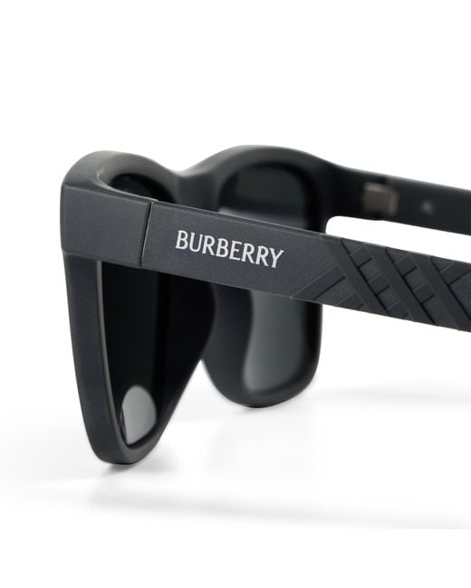 Burberry Black 0Be4482U Wayfarer Sunglasses for men