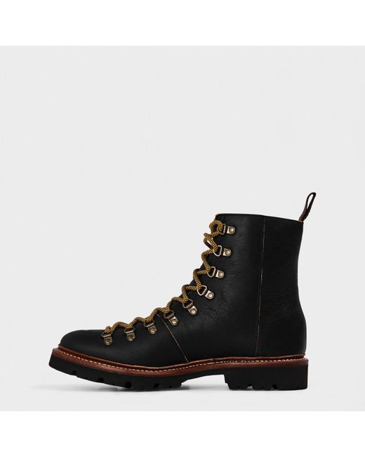 GRENSON Black Brady Boot for men
