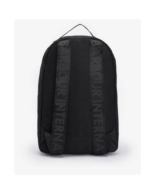 Barbour Black Knockhill Essential Backpack