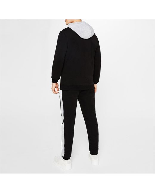 Slazenger 1881 Black Full Zip Tracksuit for men