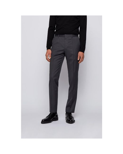 Boss Blue Gibson Suit Trousers for men