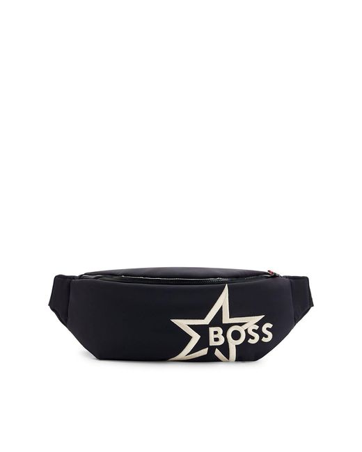 Boss Black Belt Bag for men